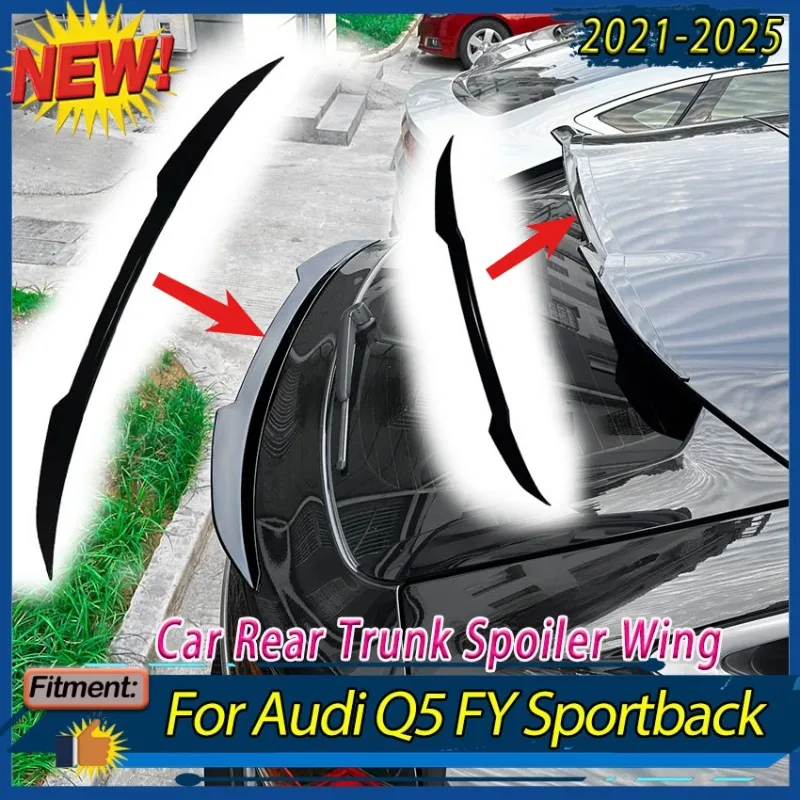 Car Rear Trunk Spoiler Wing For Audi Q5 FY Sportback 2021-2025 For Rear Middle Top Tail Wing Spoiler Auto Accessories Body Kit
Car Rear Trunk Spoiler Wing For Audi Q5 FY Sportback 2021-2025 For Rear Middle Top Tail Wing Spoiler Auto Accessories Body Kit