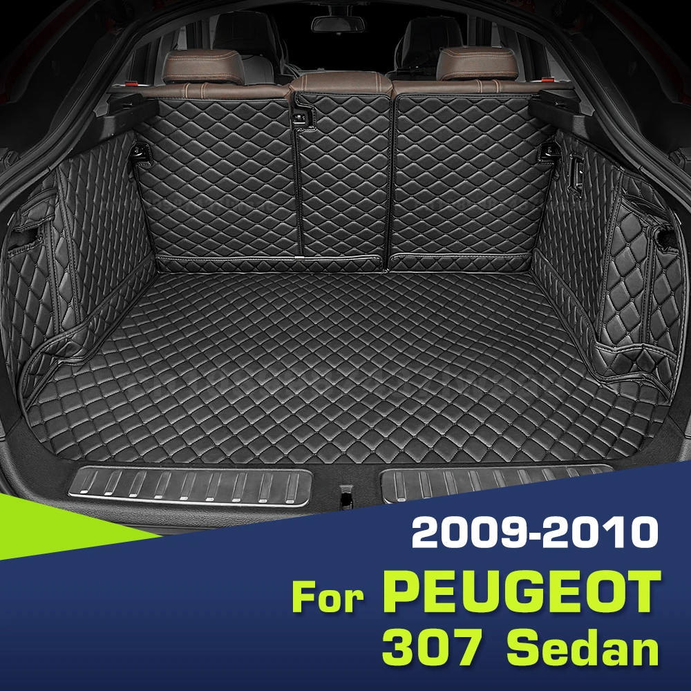 Автоматический коврик в багажник с полным покрытием для PEUGEOT 307 Sedan 2009 2010, чехол для багажника автомобиля, подкладка для багажника, аксессуары для защиты салона
Автоматический коврик в багажник с полным покрытием для PEUGEOT 307 Sedan 2009 2010, чехол для багажника автомобиля, подкладка для багажника, аксессуары для защиты салона