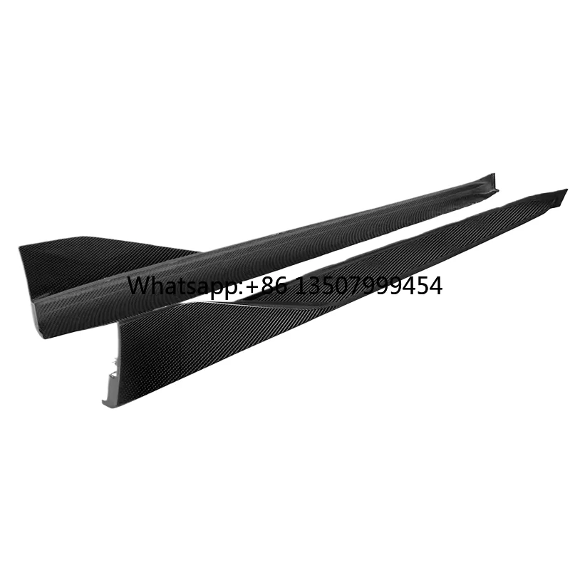 High-performance true dry carbon fiber side skirt car bumpers in the style of 2020 M3 G80/M4 G82 M3
High-performance true dry carbon fiber side skirt car bumpers in the style of 2020 M3 G80/M4 G82 M3