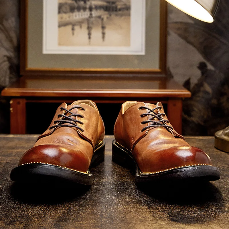 Men Dress Shoes Men Thick Bottom Fashion High Quality Genuine Leather Shoes Men,Lace-Up Business Men Shoes,Autumn Oxfords Spring
Men Dress Shoes Men Thick Bottom Fashion High Quality Genuine Leather Shoes Men,Lace-Up Business Men Shoes,Autumn Oxfords Spring