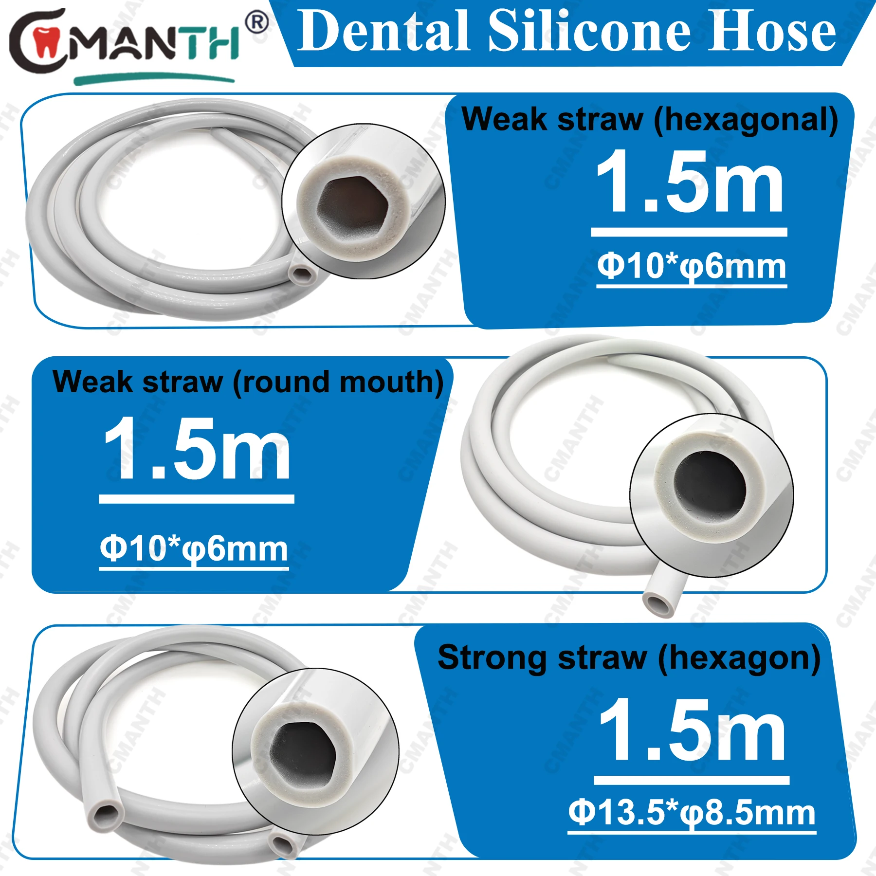 Dental Silicone Hose Strong Weak Suction Saliva Ejector Tube Detachable For Universal Tip Adaptor Dental Chair Accessories
Dental Silicone Hose Strong Weak Suction Saliva Ejector Tube Detachable For Universal Tip Adaptor Dental Chair Accessories