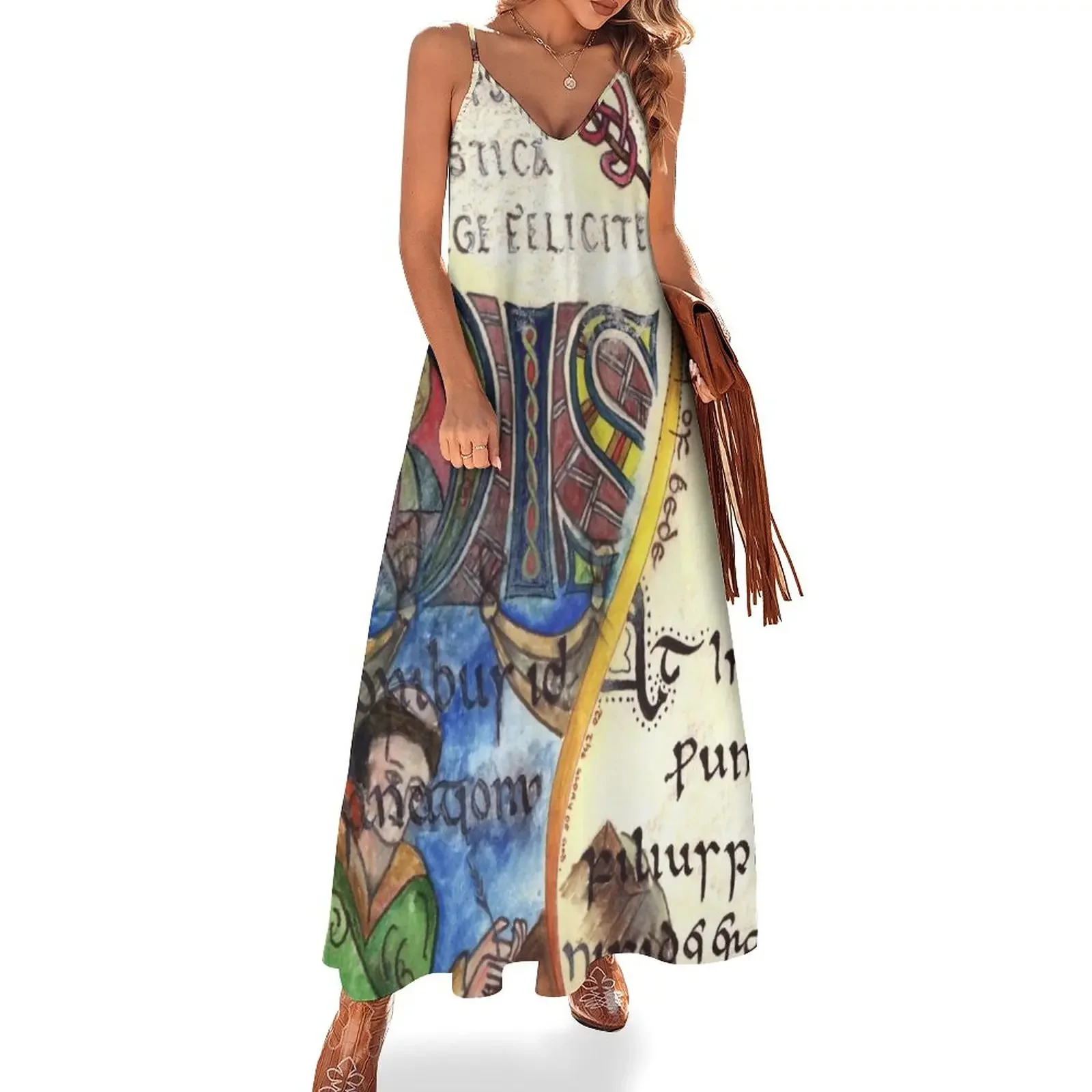 The Venerable Bede Sleeveless Dress summer dress korean women dress party night for girls
The Venerable Bede Sleeveless Dress summer dress korean women dress party night for girls