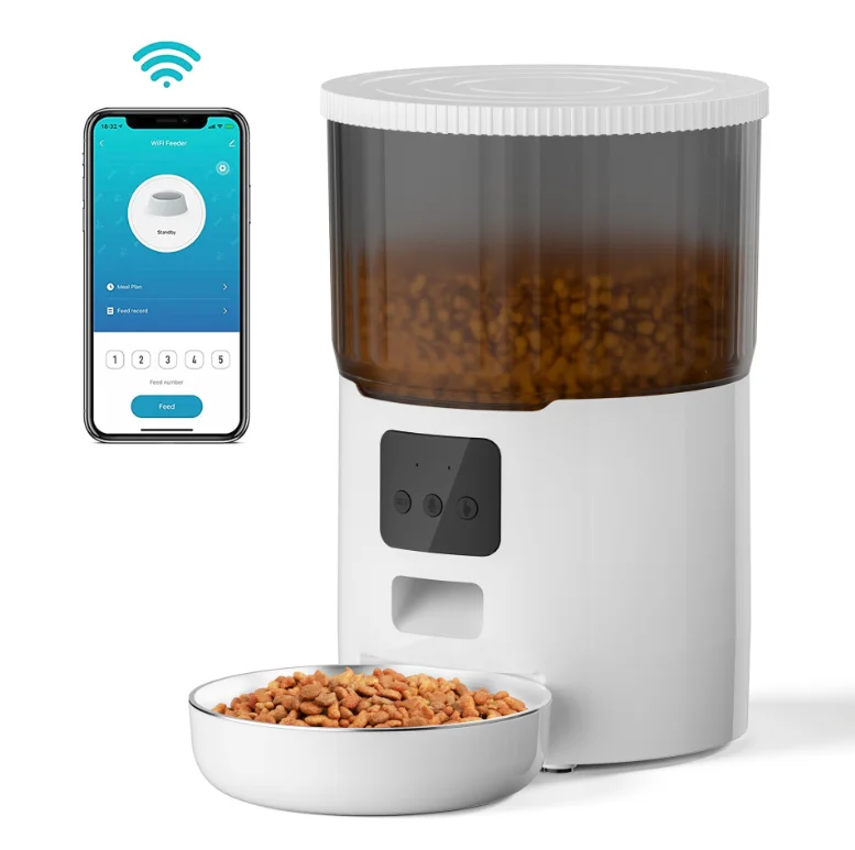 Automatic Cat Feeders Cat Food Dispenser Factory Wholesale Customized Bowls Stainless Steel 304 Automatic Feeders & Water 4L
Automatic Cat Feeders Cat Food Dispenser Factory Wholesale Customized Bowls Stainless Steel 304 Automatic Feeders & Water 4L