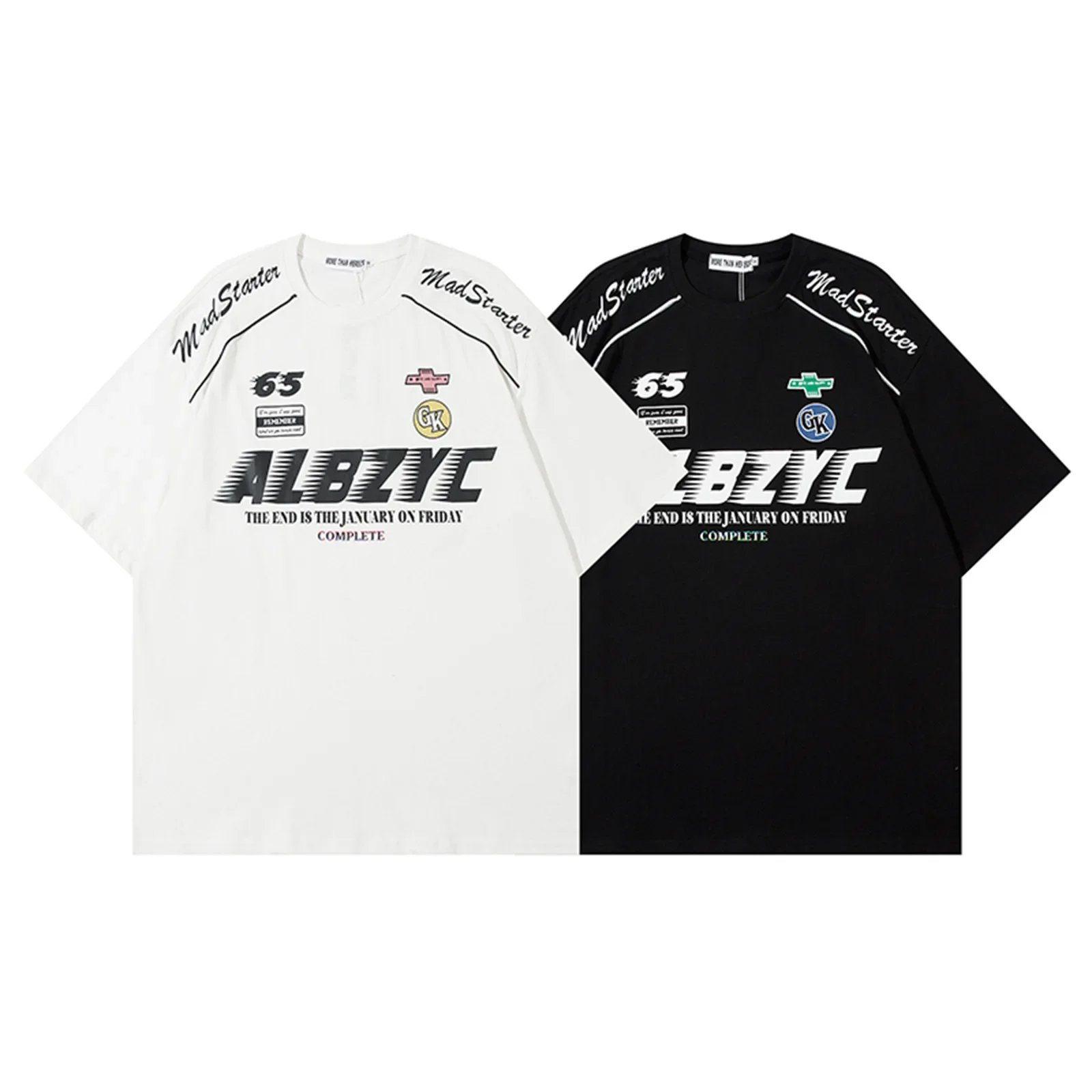 New Mens T-shirts Y2k Streetwear Pure Cotton Letter Printer Graphic Tees Summer Fashion Casual O-neck Short Sleeve T Shirts Male
New Mens T-shirts Y2k Streetwear Pure Cotton Letter Printer Graphic Tees Summer Fashion Casual O-neck Short Sleeve T Shirts Male