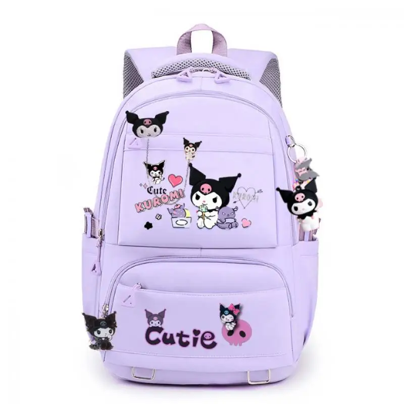 Sanrio Mymelody Cinnamoroll Kuromi Children's Backpack Cute Large Capacity Women's Backpack Zipper Student Backpack Storage Bag
Sanrio Mymelody Cinnamoroll Kuromi Children's Backpack Cute Large Capacity Women's Backpack Zipper Student Backpack Storage Bag