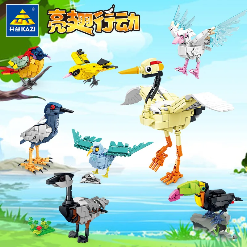 Детская игрушка-конструктор Engaging Bird Animal Series — образовательный игровой набор для развлечения и открытия.
Детская игрушка-конструктор Engaging Bird Animal Series — образовательный игровой набор для развлечения и открытия.