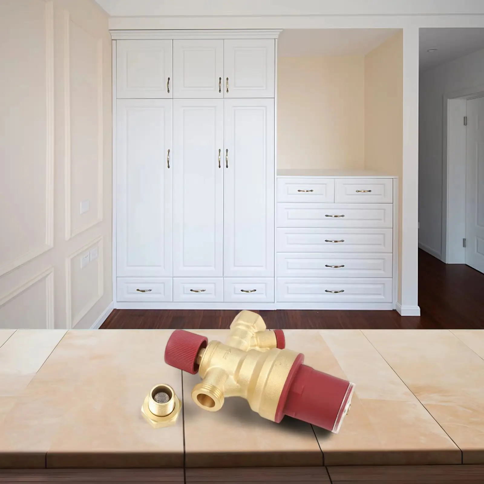 Automatic Water Supply Valve DN15 1/2"Adjustable Reducing Valve Water Pressure Regulator Built-in /Filtration Visual Adjustment
Automatic Water Supply Valve DN15 1/2"Adjustable Reducing Valve Water Pressure Regulator Built-in /Filtration Visual Adjustment