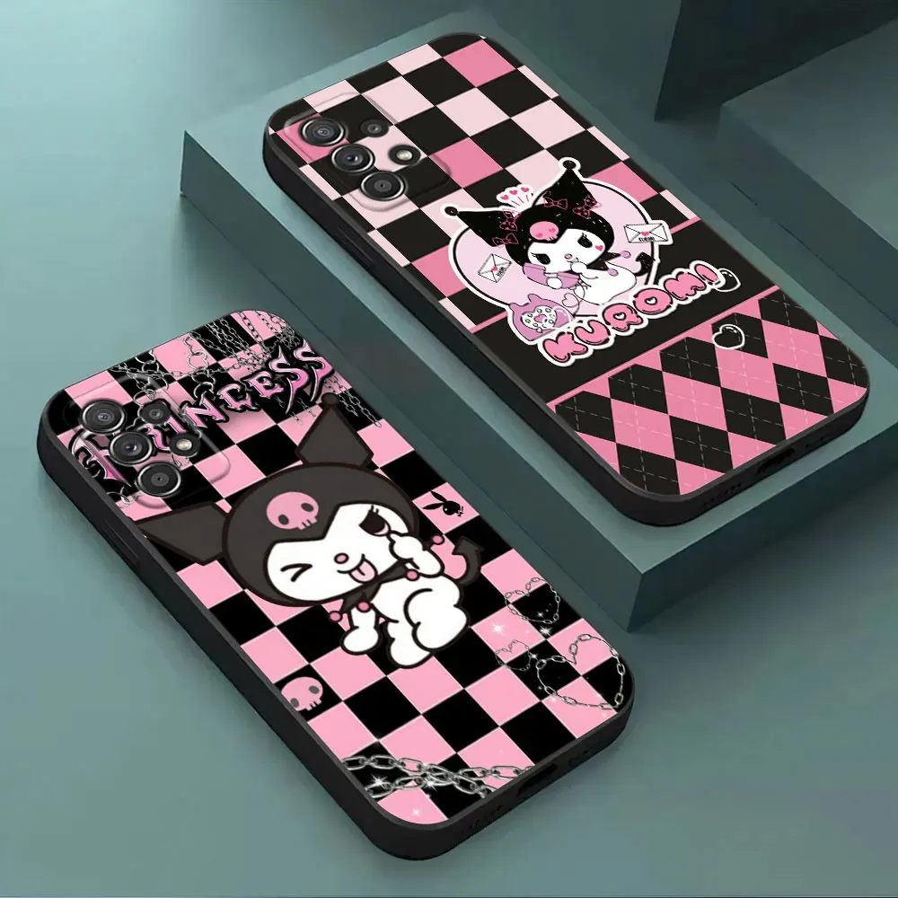 Cute Kuromi Cartoon Girl Phone Case For Samsung Galaxy A15 A25 A24 A23 A22 A21S A20s A13 A10 A05S A04 A03 A14 Soft Black Cover
Cute Kuromi Cartoon Girl Phone Case For Samsung Galaxy A15 A25 A24 A23 A22 A21S A20s A13 A10 A05S A04 A03 A14 Soft Black Cover