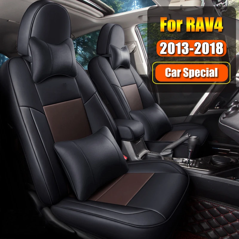 Luxury Custom Car Seat Cover For Toyota Rav4 2013 2014 2015 2016 2017 2018 Decoration Seat cushion Interior Accessories
Luxury Custom Car Seat Cover For Toyota Rav4 2013 2014 2015 2016 2017 2018 Decoration Seat cushion Interior Accessories