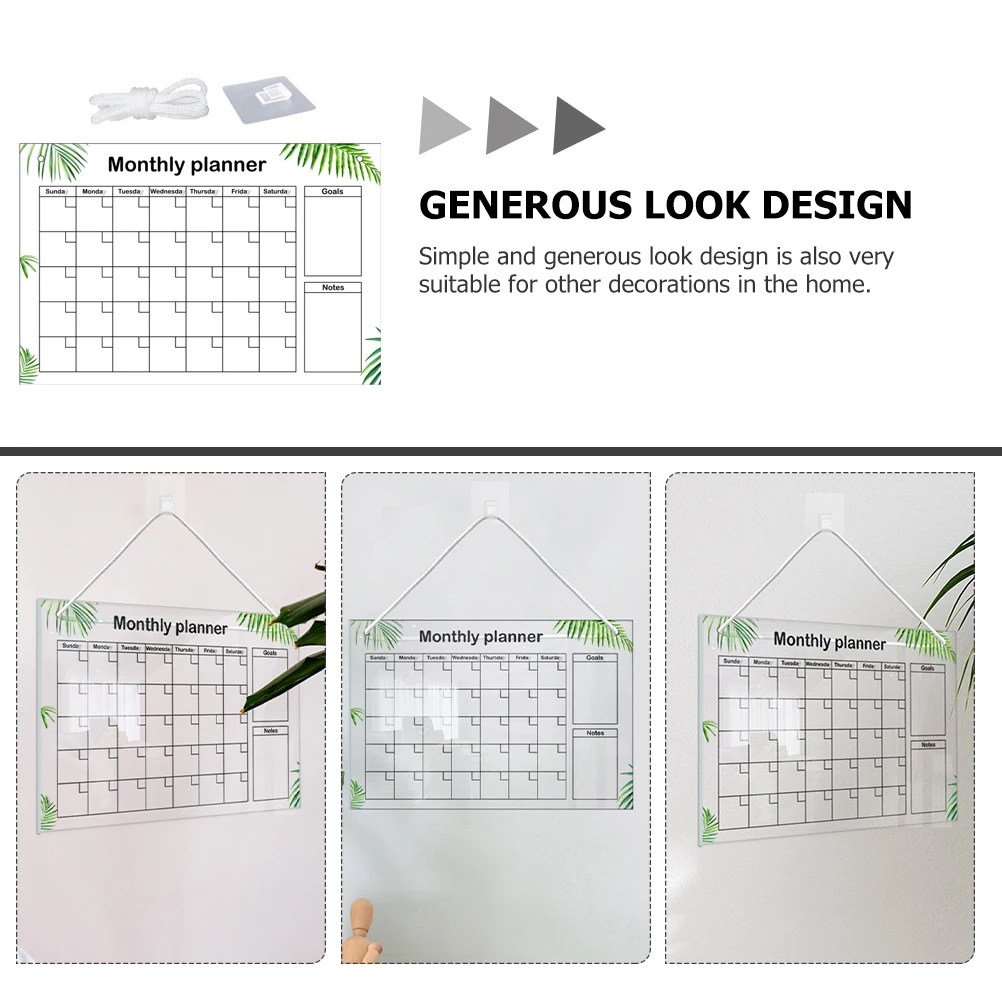 1Set Creative Adornment Message Board Transparent Acrylic Notepad for Drawing Notes to Do List Wall Art Functional Decor
1Set Creative Adornment Message Board Transparent Acrylic Notepad for Drawing Notes to Do List Wall Art Functional Decor