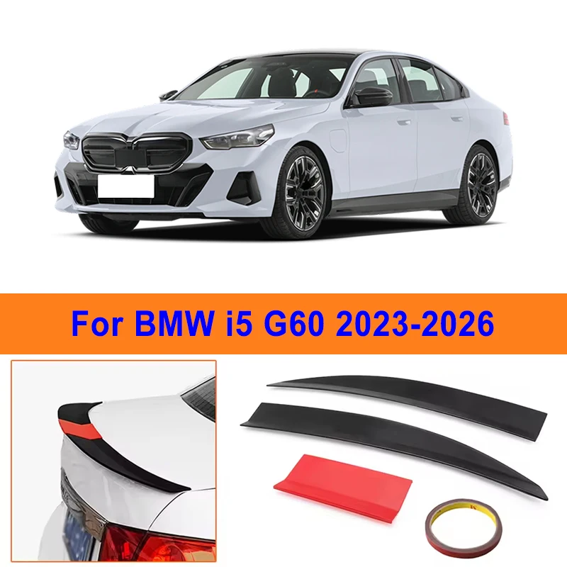 For BMW i5 G60 2023-2026 3-Section ABS Rear Trunk Spoiler 115-125cm Adjustable Sports Decor Top Wing Car Exterior Parts
For BMW i5 G60 2023-2026 3-Section ABS Rear Trunk Spoiler 115-125cm Adjustable Sports Decor Top Wing Car Exterior Parts