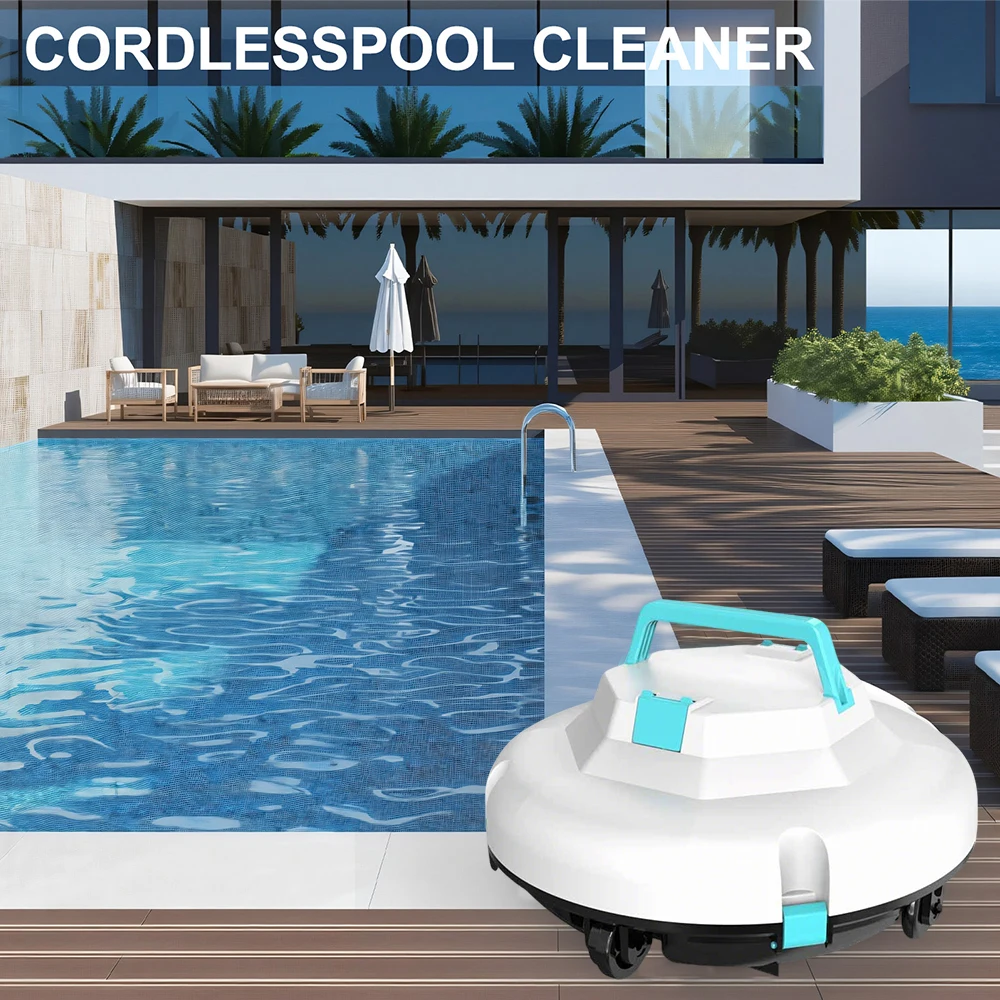 Pool Automatic Cleaner Cordless Cleanning Robot Swimming Pool Vacuum Cleaner Cleaning Machine for In Ground Flat Pools Accessory
Pool Automatic Cleaner Cordless Cleanning Robot Swimming Pool Vacuum Cleaner Cleaning Machine for In Ground Flat Pools Accessory
