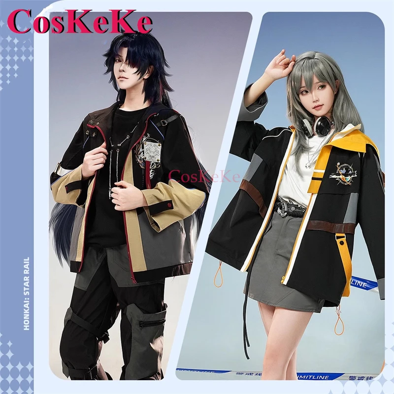 CosKeKe Blade/Trailblazer Stelle Косплей Игра Honkai: Star Rail Костюм Производный продукт Модные комбинезоны Пальто Повседневная одежда Новый
CosKeKe Blade/Trailblazer Stelle Косплей Игра Honkai: Star Rail Костюм Производный продукт Модные комбинезоны Пальто Повседневная одежда Новый