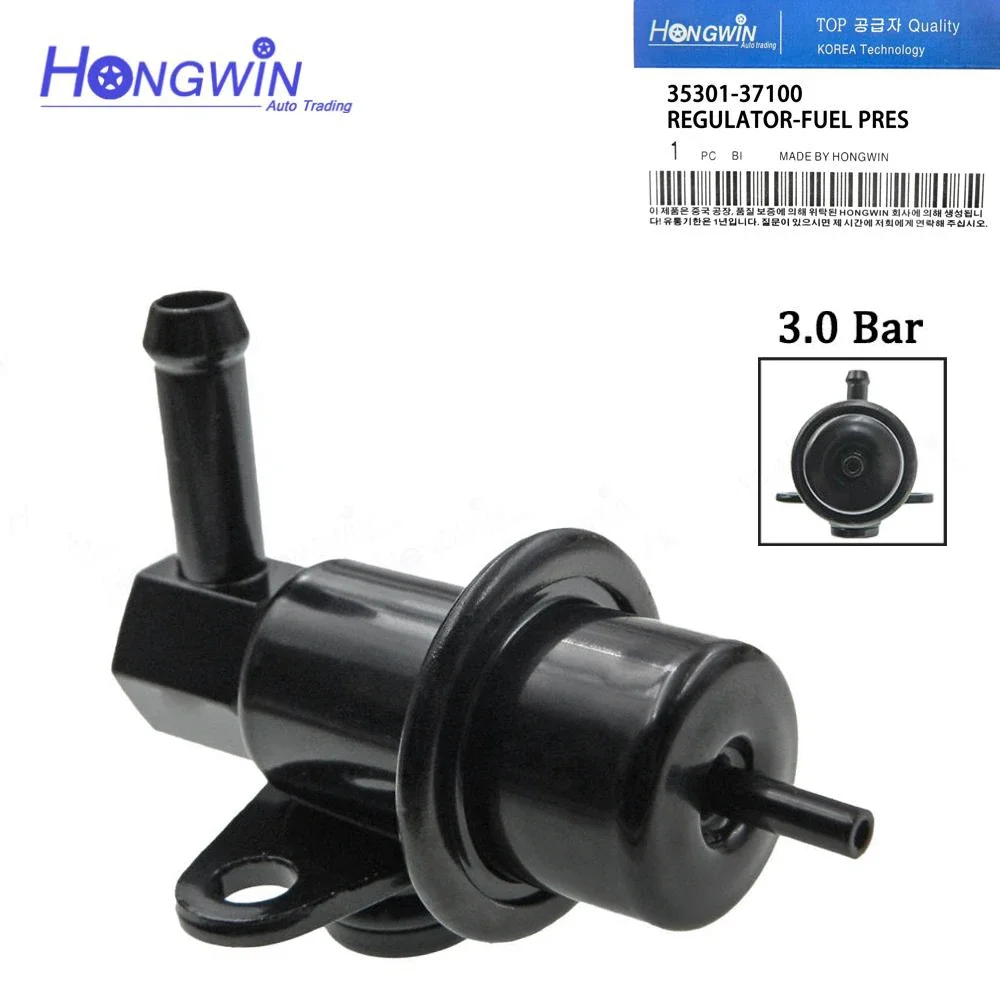 New Fuel Pressure Regulator 35301-37100 3530137100 FP1040 For 1999-2006 Hyundai Kia 2001-2005 Santa Fe 2001-06 Optima 2.5L 2.7L
New Fuel Pressure Regulator 35301-37100 3530137100 FP1040 For 1999-2006 Hyundai Kia 2001-2005 Santa Fe 2001-06 Optima 2.5L 2.7L