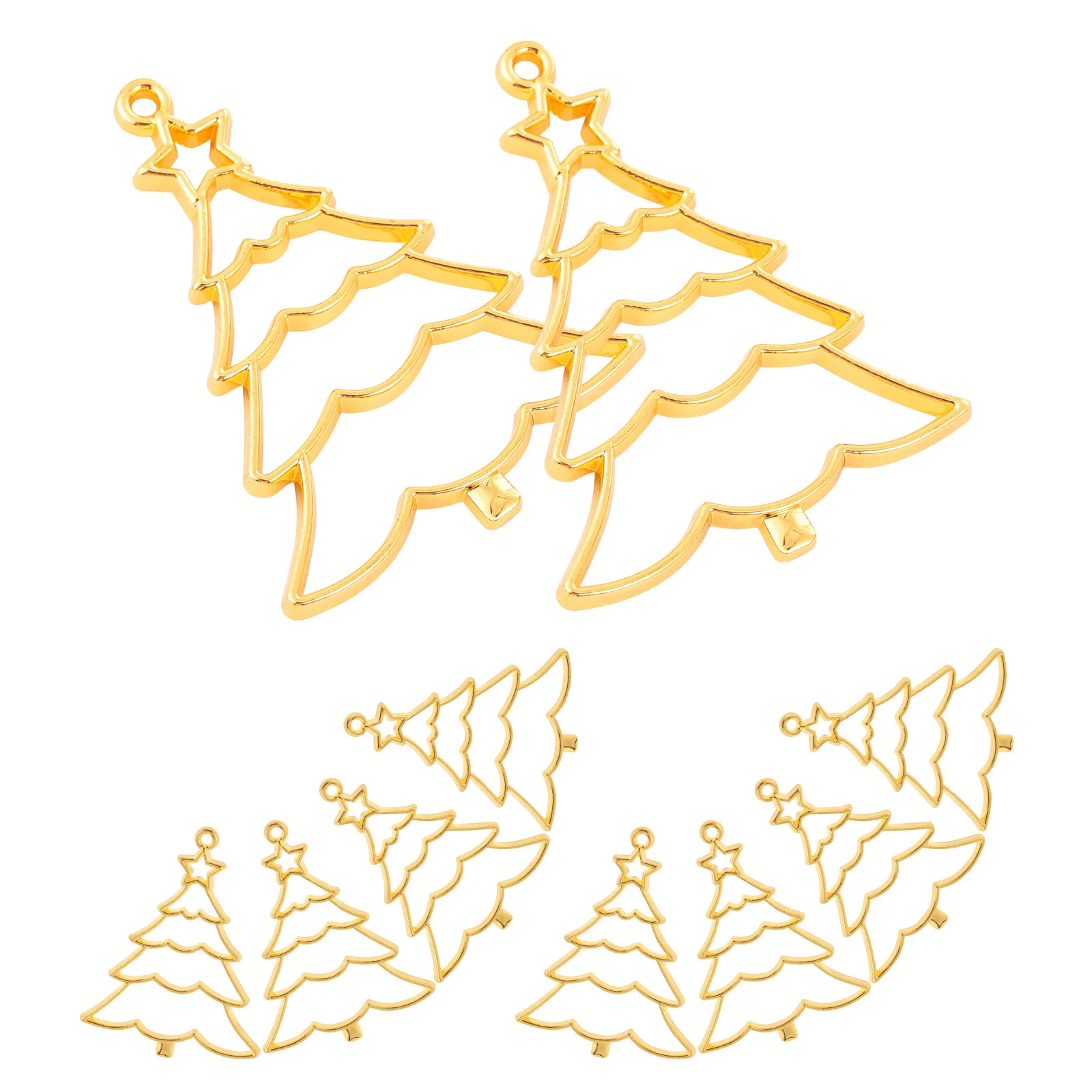 5pcs 5 Pack Christmas Theme Open Bezel Charms UV Hollow Bezels for Jewelry Making Mini
5pcs 5 Pack Christmas Theme Open Bezel Charms UV Hollow Bezels for Jewelry Making Mini