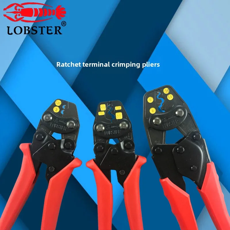 Japanese Lobster Brand AK Series Ratchet Crimping Pliers AK1MA AK2MA AK15A AK19A 
Japanese Lobster Brand AK Series Ratchet Crimping Pliers AK1MA AK2MA AK15A AK19A
