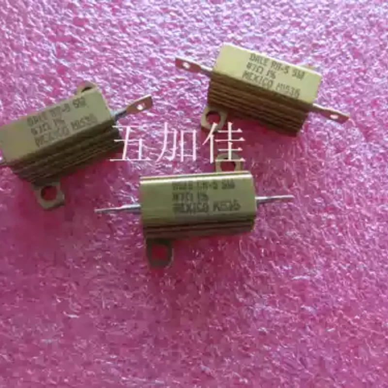5-30pcs RH00547R00FC02 RH-5 5W 47 Ω 47R 1% brand new imported aluminum shell resistor
5-30pcs RH00547R00FC02 RH-5 5W 47 Ω 47R 1% brand new imported aluminum shell resistor