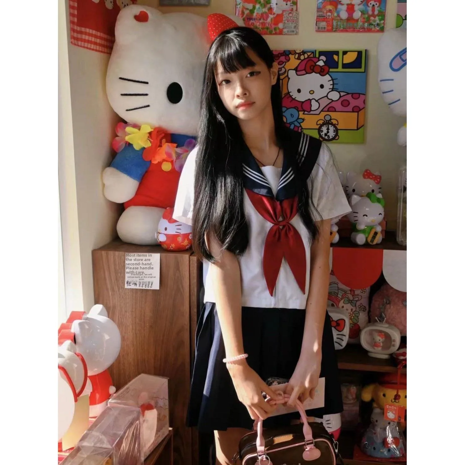 Summer Uniform Set JK School Uniform Three-Shirts And Skirt Outfit Casual Style Long Sleeve Neck Polyester Fiber
Summer Uniform Set JK School Uniform Three-Shirts And Skirt Outfit Casual Style Long Sleeve Neck Polyester Fiber