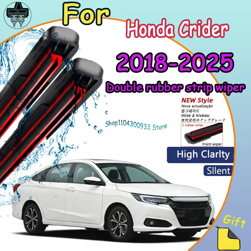 Perfect Fit Front Windshield Wiper Blades For Honda Crider 2018-2025 Driver & Passenger Side All-Weather Streak-Free Wipers
Perfect Fit Front Windshield Wiper Blades For Honda Crider 2018-2025 Driver & Passenger Side All-Weather Streak-Free Wipers