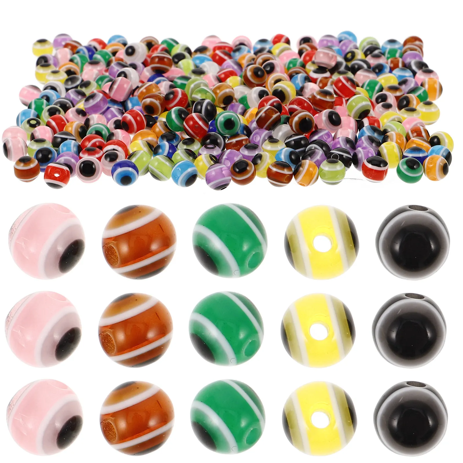 500Pcs 6mm Striped Resin Round Beads Multicolor Perfect for Jewelry Making DIY Crafts Bracelets Necklaces Round Beads
500Pcs 6mm Striped Resin Round Beads Multicolor Perfect for Jewelry Making DIY Crafts Bracelets Necklaces Round Beads
