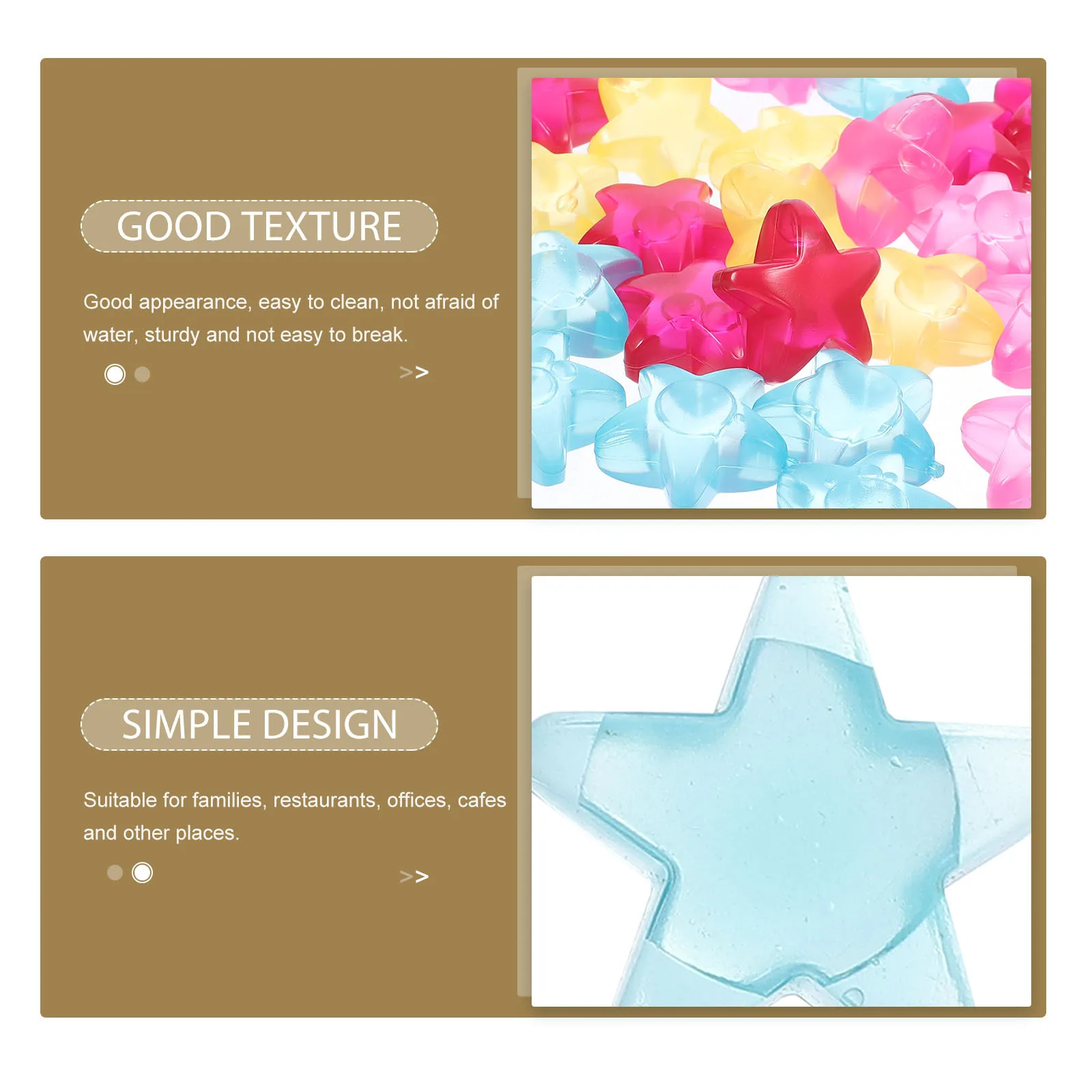 24Pcs Reusable Ice Cubes for Beverage Whiskey Wine Rocks Freezer Chillers Smooth Safe PP Material Ideal Gift for Spirits Lovers
24Pcs Reusable Ice Cubes for Beverage Whiskey Wine Rocks Freezer Chillers Smooth Safe PP Material Ideal Gift for Spirits Lovers