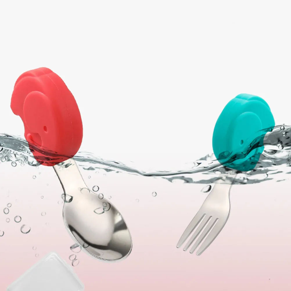 1Set Baby Tableware Silicone Toddler Fork Spoon Training Set Safe Non Slip Baby Feeding Utensils Infant Learning Cutlery
1Set Baby Tableware Silicone Toddler Fork Spoon Training Set Safe Non Slip Baby Feeding Utensils Infant Learning Cutlery