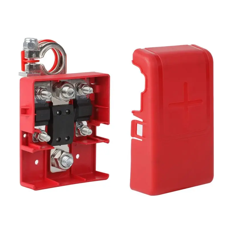 A58X-32V 400A Car Quick Release Fused Battery Distribution Terminal Clamp Connectors For 4Wds And Caravans Red
A58X-32V 400A Car Quick Release Fused Battery Distribution Terminal Clamp Connectors For 4Wds And Caravans Red