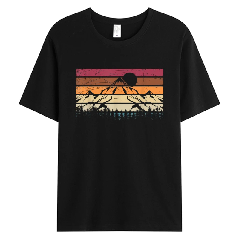 Forest Mountain Activity Nature T Shirt Man Trees Retro Holiday Mens 100% Cotton Tops Print Graphic T-Shirt Customize Designer
Forest Mountain Activity Nature T Shirt Man Trees Retro Holiday Mens 100% Cotton Tops Print Graphic T-Shirt Customize Designer