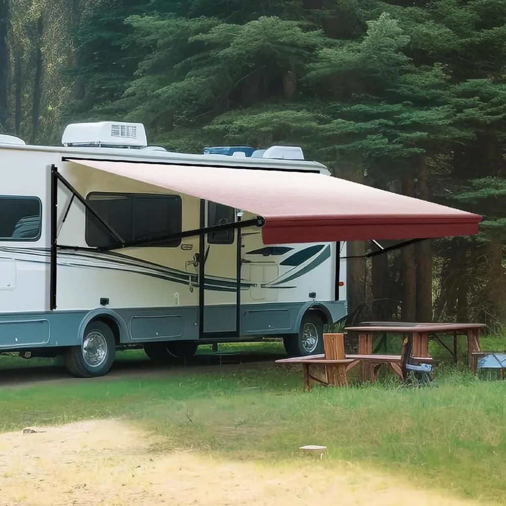 Motorized RV Awning Complete Kit Retractable Electric Camper Awning for RV,5th Wheel,Toy Haulers,Motohome RV Trailer Awning
Motorized RV Awning Complete Kit Retractable Electric Camper Awning for RV,5th Wheel,Toy Haulers,Motohome RV Trailer Awning