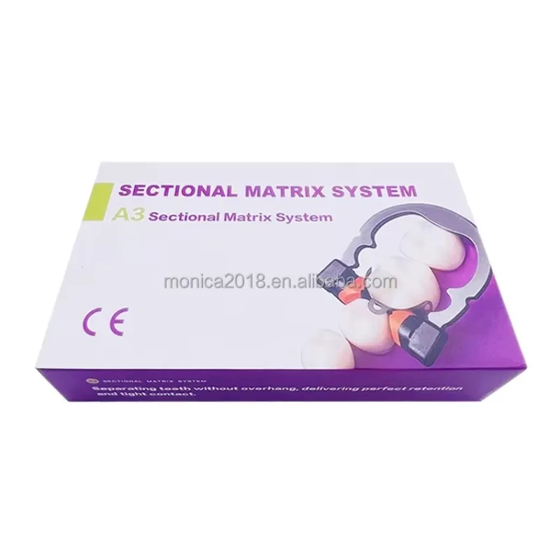 Denta Orthodontic Materials Hospital Oral Instruments 168pcs Denta Matrix Bands Kit Sectional Matrix System A3
Denta Orthodontic Materials Hospital Oral Instruments 168pcs Denta Matrix Bands Kit Sectional Matrix System A3