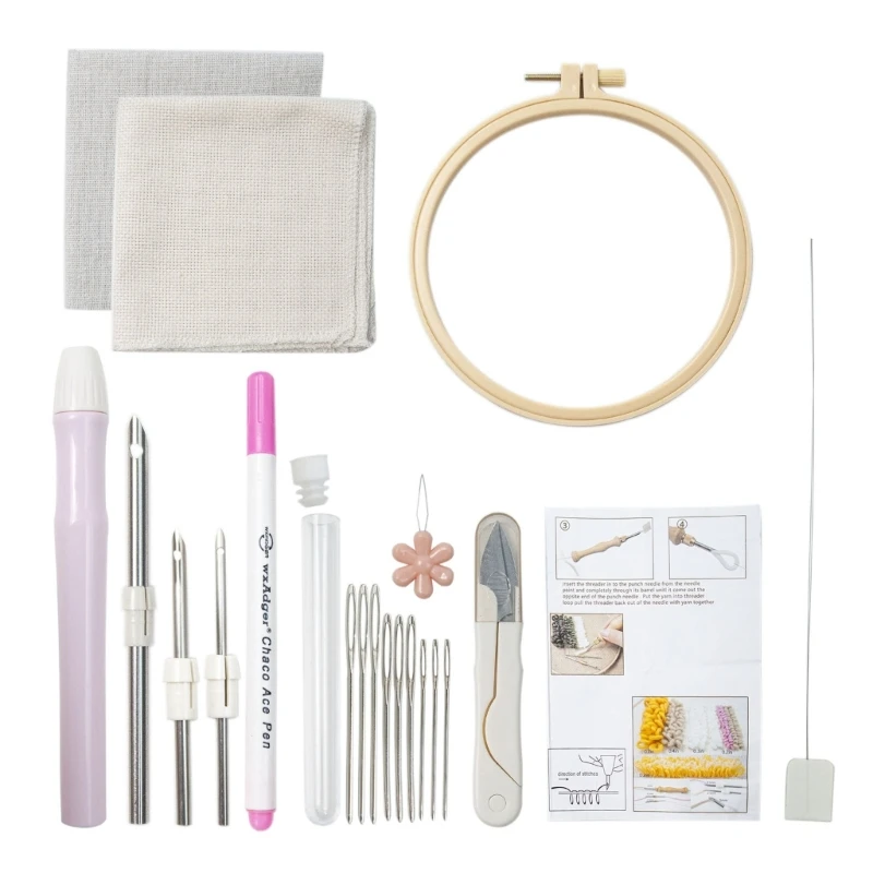 Embroidery Needle Adjustable Needle Hooking Tool Kits Rug Embroidery Pen for Embroidery Stitching
Embroidery Needle Adjustable Needle Hooking Tool Kits Rug Embroidery Pen for Embroidery Stitching