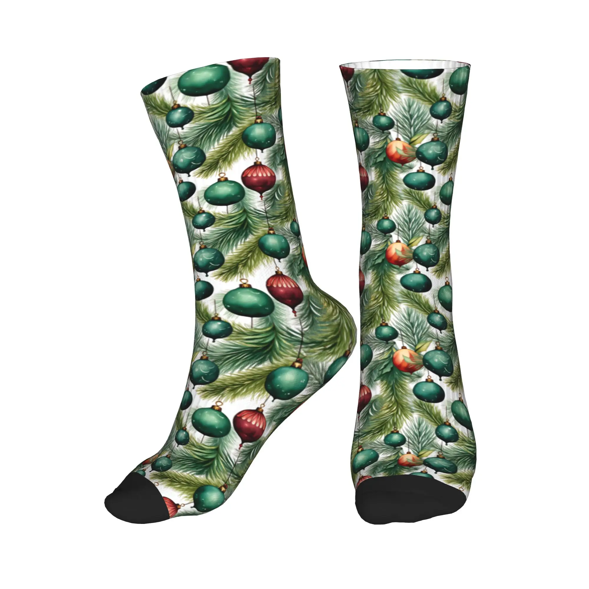 Cute Mens Christmas Bauble Pine Pattern Dress Socks Unisex Warm Comfortable 3D Printed Crew Socks
Cute Mens Christmas Bauble Pine Pattern Dress Socks Unisex Warm Comfortable 3D Printed Crew Socks