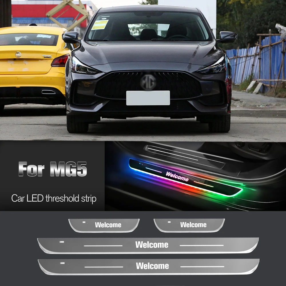 Car Door Sill Light For MG 5 MG5 2012-2023 2015 2016 2021 2022 Customized Logo LED Welcome Threshold Pedal Lamp Accessories
Car Door Sill Light For MG 5 MG5 2012-2023 2015 2016 2021 2022 Customized Logo LED Welcome Threshold Pedal Lamp Accessories