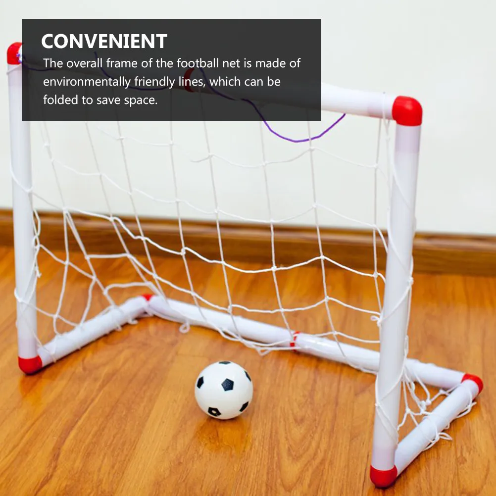 1Set Foldable Football Gate Set Portable Lightweight Kids Soccer Goal for Backyard Beach Park Indoor Outdoor Play Training
1Set Foldable Football Gate Set Portable Lightweight Kids Soccer Goal for Backyard Beach Park Indoor Outdoor Play Training