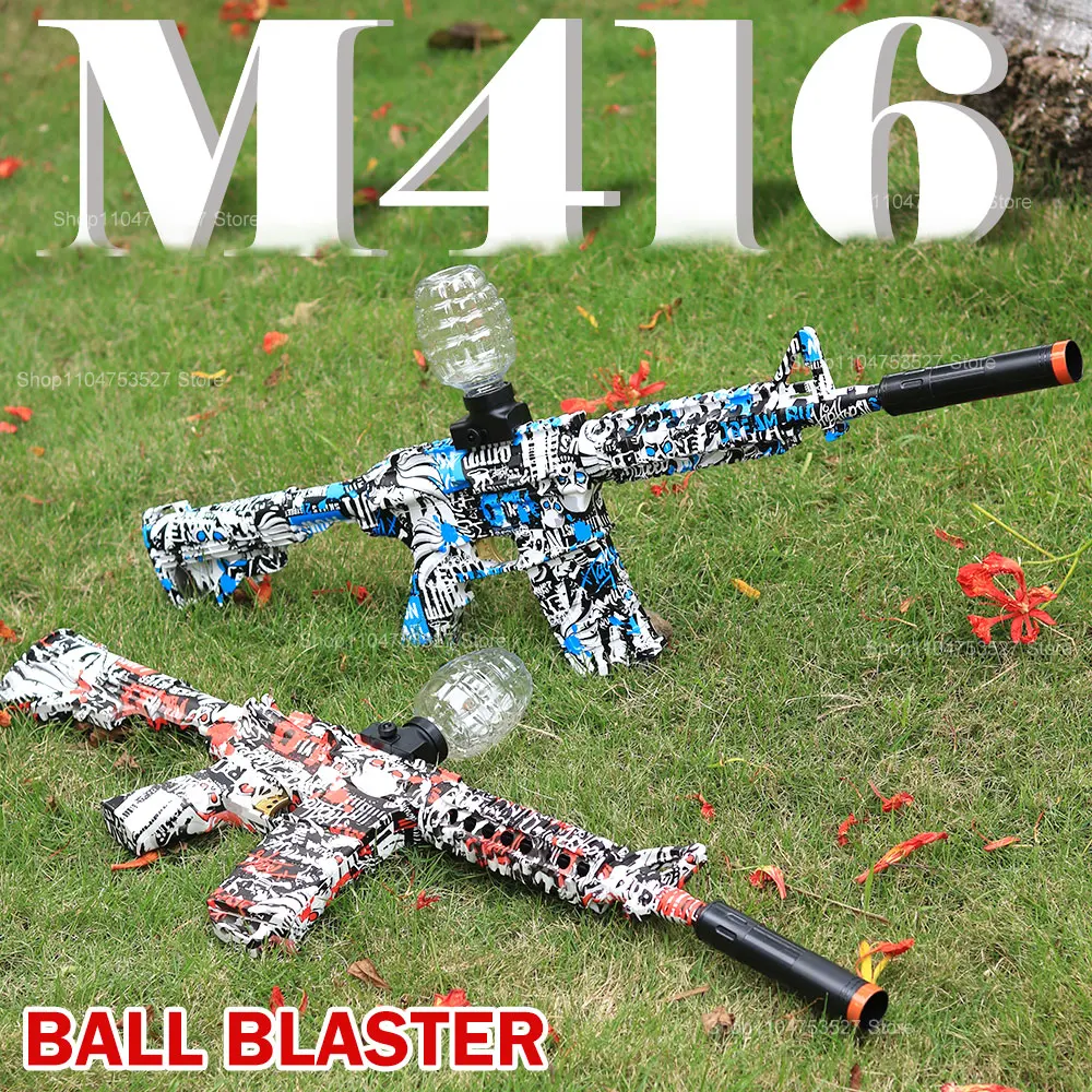 Electric Gel Ball Blaster Toys Gun High-Speed Metallic Finish Outdoor Games Toy Activities Team Game for 14+ (Bullets Excluded)
Electric Gel Ball Blaster Toys Gun High-Speed Metallic Finish Outdoor Games Toy Activities Team Game for 14+ (Bullets Excluded)