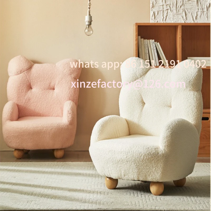 Customizable Lounge Chair Mini Single Sofa for Kids Room Compact Cozy Armchair with Soft Lamb Wool Modern F
Customizable Lounge Chair Mini Single Sofa for Kids Room Compact Cozy Armchair with Soft Lamb Wool Modern F