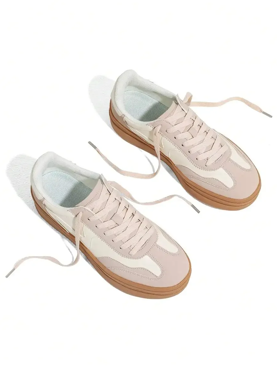 Womens Low Top Sneakers Round Toe Mesh Breathable Thick Sole Lace Up Casual Comfort Shoes
Womens Low Top Sneakers Round Toe Mesh Breathable Thick Sole Lace Up Casual Comfort Shoes