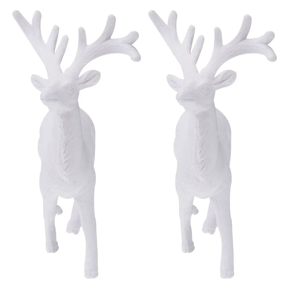 2Pcs Christmas Deer Ornament Miniature Reindeer Decoration Unique Tabletop Decor for Living Room Festive Holiday Essential
2Pcs Christmas Deer Ornament Miniature Reindeer Decoration Unique Tabletop Decor for Living Room Festive Holiday Essential