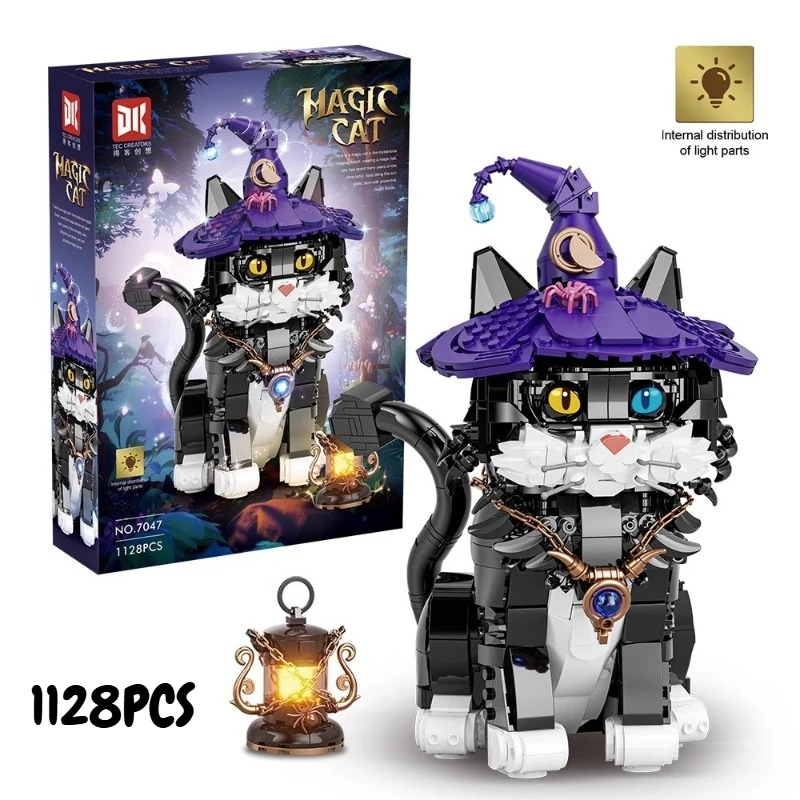 1458 или 1128 деталей: Креативный конструктор «Волшебный кот» — строительные блоки, игрушка, подарок на день рождения для детей
1458 или 1128 деталей: Креативный конструктор «Волшебный кот» — строительные блоки, игрушка, подарок на день рождения для детей