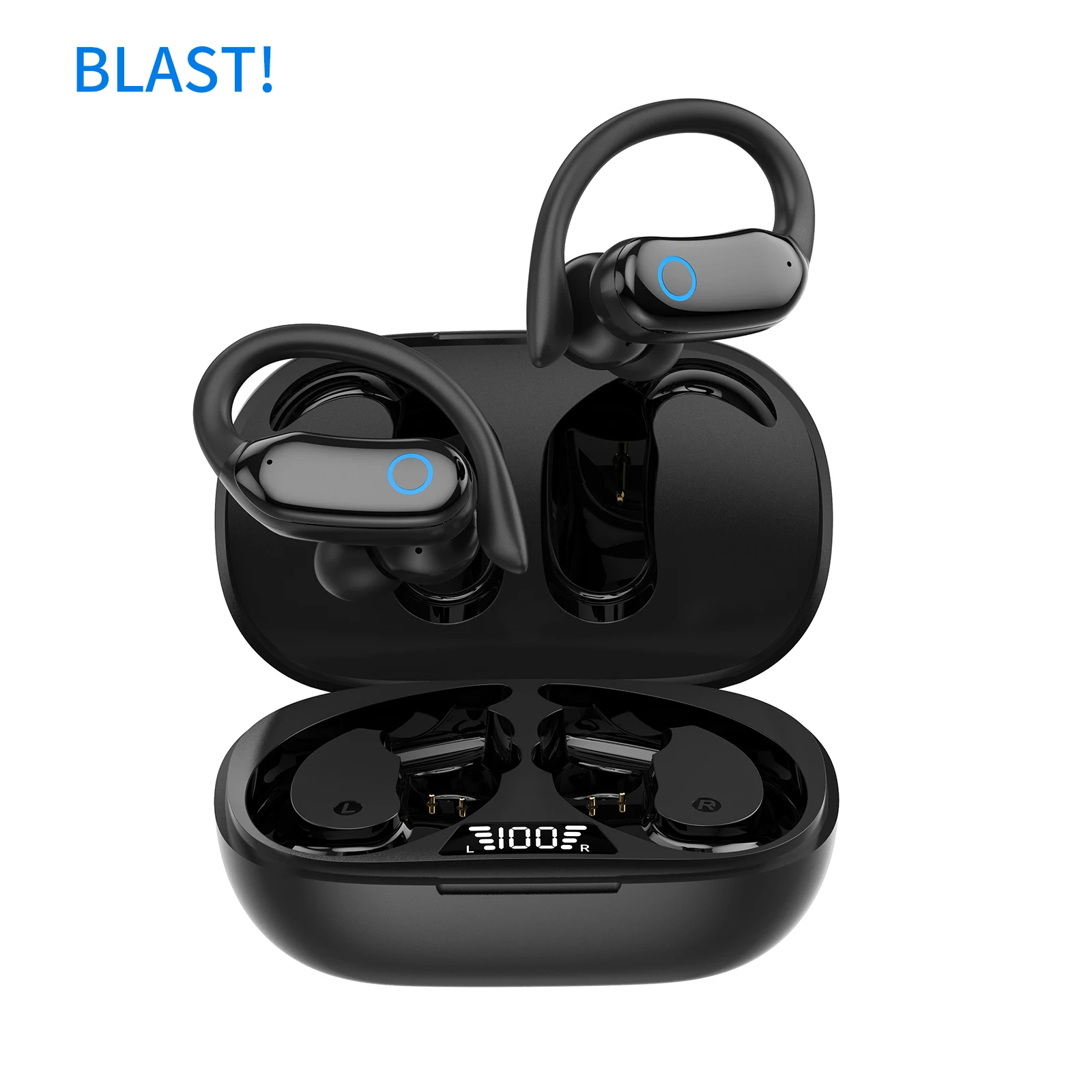 New wireless headset BLAST! i26 ENC IPX7 Waterproof sports earbuds Noise Cancellation headphones True Wireless Stereo Earphones
New wireless headset BLAST! i26 ENC IPX7 Waterproof sports earbuds Noise Cancellation headphones True Wireless Stereo Earphones