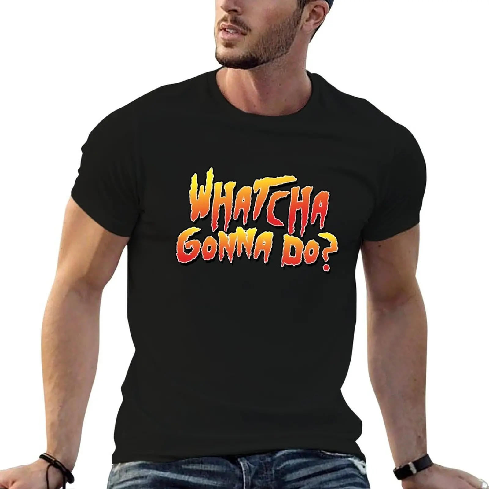 Whatcha Gonna Do - Pro Wrestling T-Shirt t shirt man plain t shirts for man cotton funny cotton t shirt pack T-shirt
Whatcha Gonna Do - Pro Wrestling T-Shirt t shirt man plain t shirts for man cotton funny cotton t shirt pack T-shirt