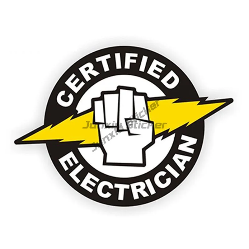 Registered Electrician Car Sticker Warning Sticker Electrician Helmet Laptop Motorcycle Bicycle Helmet Decal
Registered Electrician Car Sticker Warning Sticker Electrician Helmet Laptop Motorcycle Bicycle Helmet Decal