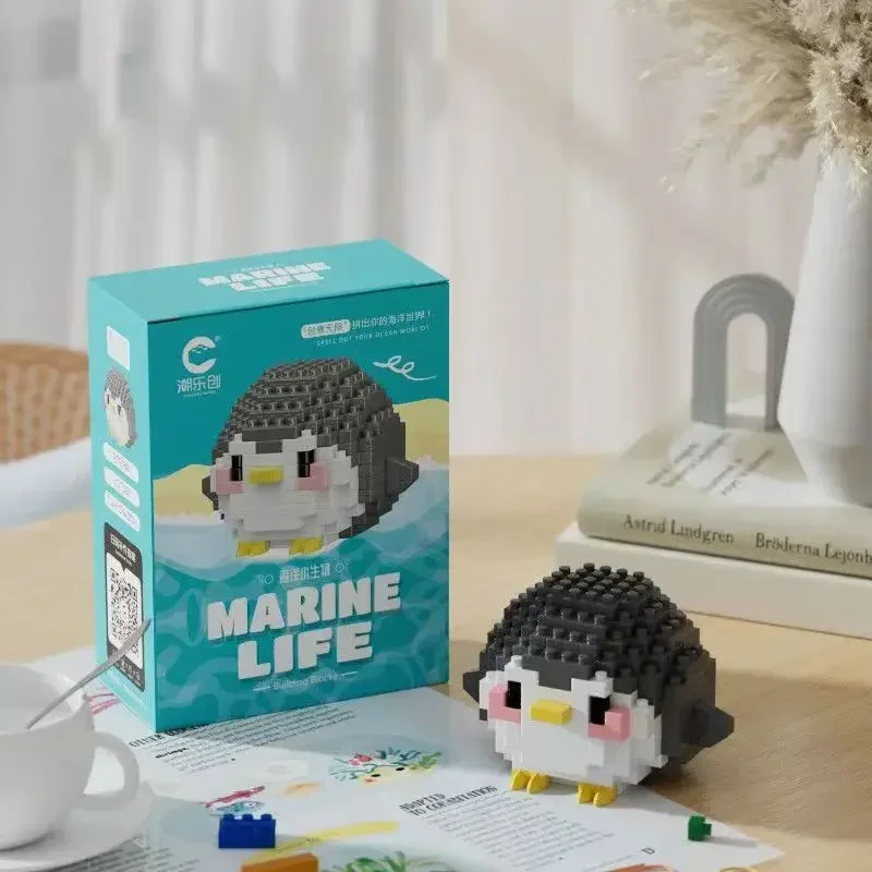 Creative Ocean World Animal Particle Building Blocks Toys Children's Toys Mini Animal Model Educational Toys Compatible Building
Creative Ocean World Animal Particle Building Blocks Toys Children's Toys Mini Animal Model Educational Toys Compatible Building