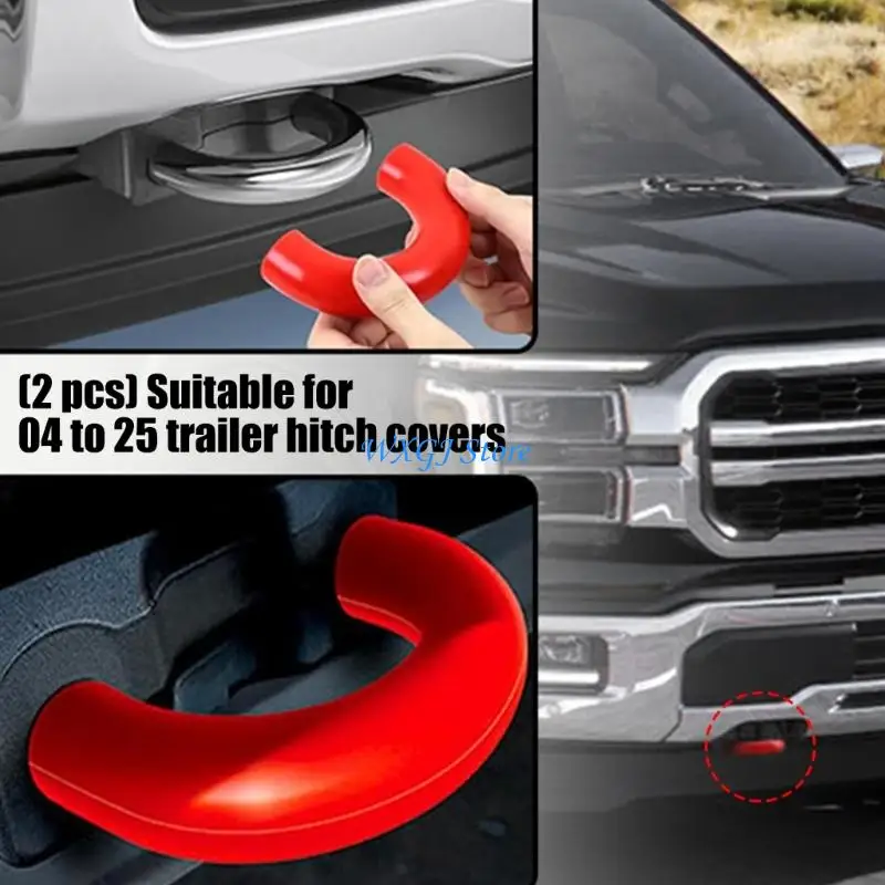 37JE Heavy Duty Tow Hook Protector Easy Installation Tow Hook Cover for F150 Use
37JE Heavy Duty Tow Hook Protector Easy Installation Tow Hook Cover for F150 Use