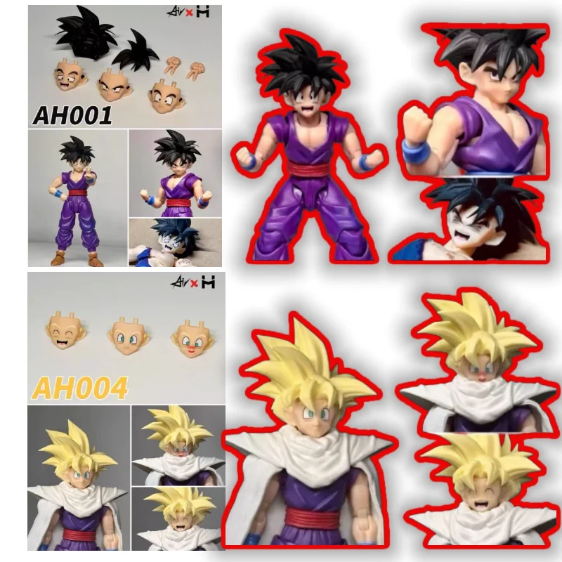 【In Stock】Dragon Ball Air HM Ha001 Ha002 Little Gohan Black Hair Resin Soft Head HD Water Sticker Accessory Bag Head Sculpture
【In Stock】Dragon Ball Air HM Ha001 Ha002 Little Gohan Black Hair Resin Soft Head HD Water Sticker Accessory Bag Head Sculpture