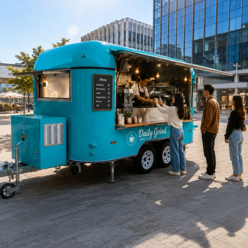 Customized Mobile Food Truck Full Kitchen Coffee Van Ice Cream Cart Hot Dog Burger Pizza Trailer Street Catering Equipment
Customized Mobile Food Truck Full Kitchen Coffee Van Ice Cream Cart Hot Dog Burger Pizza Trailer Street Catering Equipment