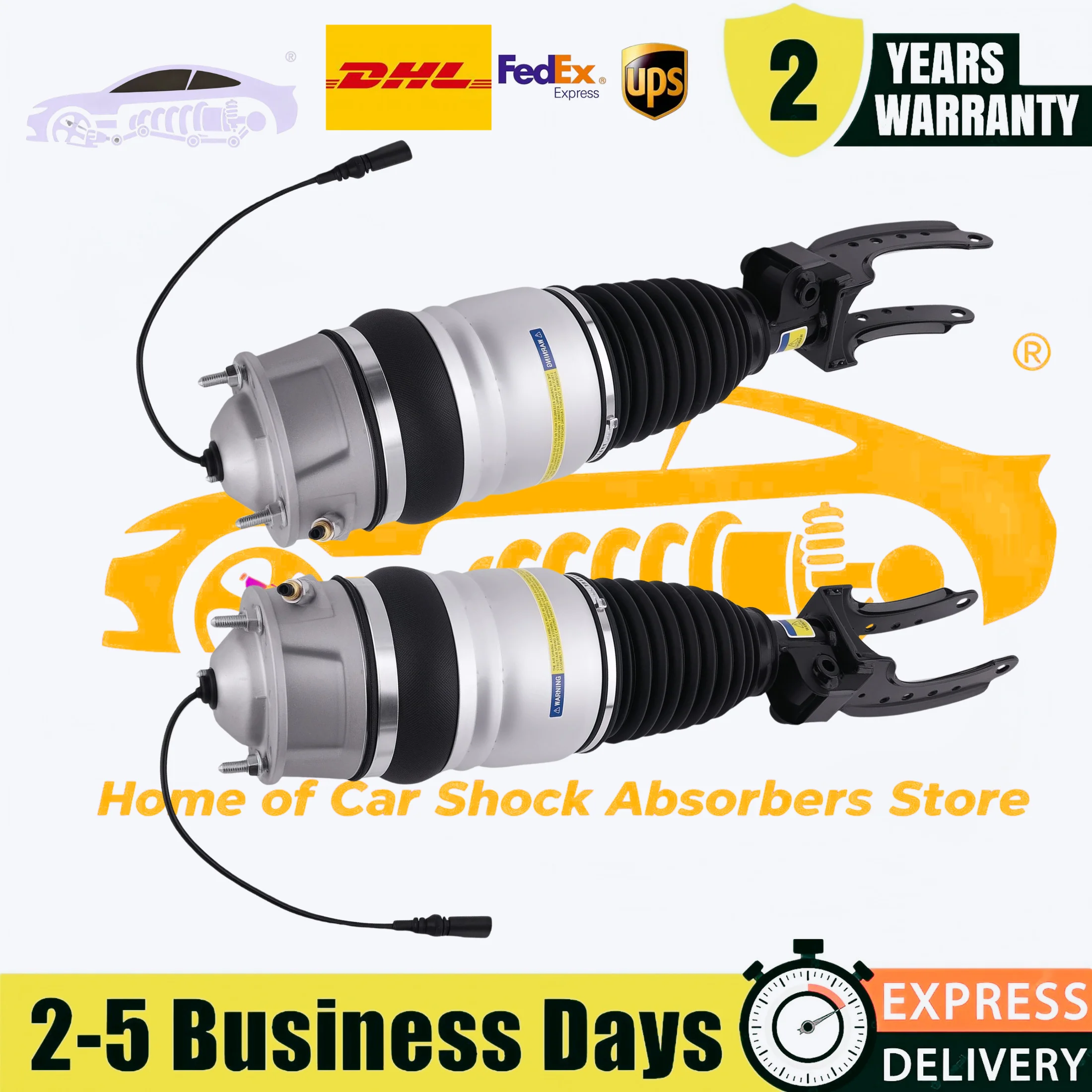 Pair Front Left Right Air Suspension Shock Struts For Porsche Cayenne II 958 92A 2011-2018 95835803910 95835803903 95835803900
Pair Front Left Right Air Suspension Shock Struts For Porsche Cayenne II 958 92A 2011-2018 95835803910 95835803903 95835803900