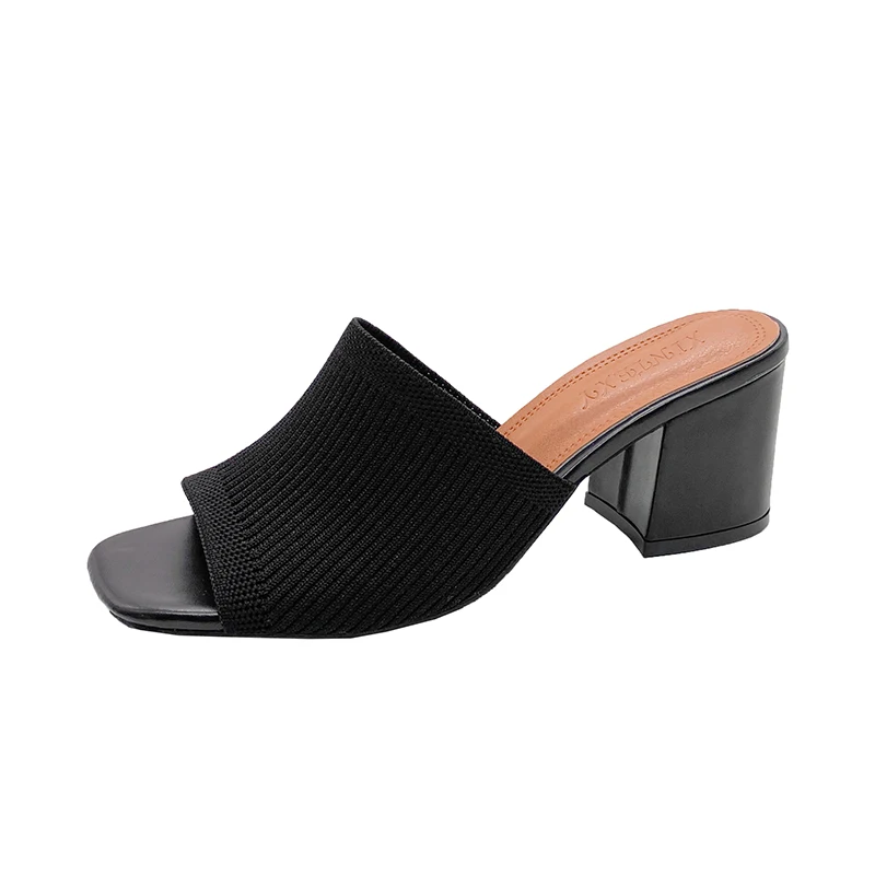 Casual Women Shoes Open Toe Soft High Heels Slides Black Mules Sandals Size 42 Women Sandals Slippers Luxury Summer Outdoor
Casual Women Shoes Open Toe Soft High Heels Slides Black Mules Sandals Size 42 Women Sandals Slippers Luxury Summer Outdoor