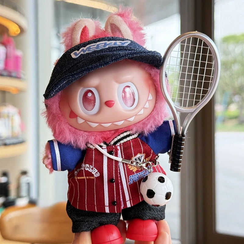 Labubu Sports Theme Jersey Outfit Set for 1.0 2.0 3.0 Generation Vinyl Doll Changeable Athletic Clothes with Accessories
Labubu Sports Theme Jersey Outfit Set for 1.0 2.0 3.0 Generation Vinyl Doll Changeable Athletic Clothes with Accessories