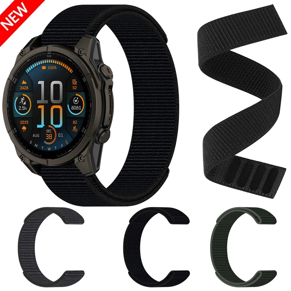 26mm 22mm 20mm Strap For Garmin Fenix E 8 47mm 51mm 43mm 7 7/6X Pro/Enduro 3 2 Quick Release Bracelet Hook Loop Nylon Watch Band
26mm 22mm 20mm Strap For Garmin Fenix E 8 47mm 51mm 43mm 7 7/6X Pro/Enduro 3 2 Quick Release Bracelet Hook Loop Nylon Watch Band